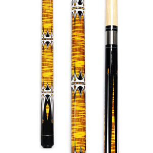 Özel tasarlanmış ucuz fiyat akçaağaç ahşap 57 inç 1/2-PC bilardo bilardo masası eğitim oynamak Cue sopa havuz Cue değnek - Product Image 1