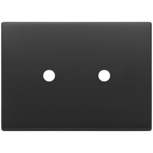 แผ่นปิดสวิตช์ผนังสีเทาแอนทราไซต์ทรงกลม 3Mx2 ขนาด 12.5x9.5 ซม. - Product Image 1