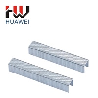 HUAWEI Staple Manufacturer 80/10 8012series Industrial Pneumatic Gun Pin Decoration Zinc Plated U Shaped Sofa Furniture Staple