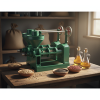 Nieuwe kleine koude fruit- en plantaardige olieverwerkingsmachine voor thuisgebruik, concurrerende prijs, pinda-, sesam- en sojaboonoliepers, 250 kg/uur