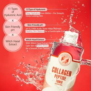 Tónico Líquido con Péptidos de Colágeno Elensilia 500ml Nutritivo para Todo Tipo de Piel - Product Image 3