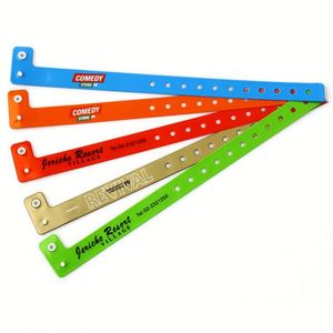 Pulsera de Identificación de Vinilo PVC Resistente, Fabricada en China, para Fiestas, con Logotipo Personalizado - Product Image 5