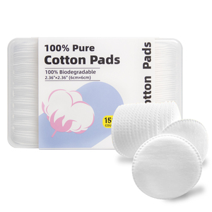 Produits populaires 2022 <span class=keywords><strong>coton</strong></span> ronds lot de 80 tampons de <span class=keywords><strong>coton</strong></span> cosmétique pour le visage 100% <span class=keywords><strong>coton</strong></span> tampons de maquillage pour le visage démaquillant - Product Image 1