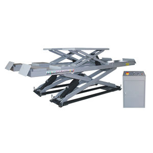 Gunting <span class=keywords><strong>Lift</strong></span> Besar Level Ganda, Gunting Penyelaras Roda/Pengangkat Gunting Mobil Otomatis Di Tanah - Product Image 1