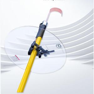 Alat Runze 5FT tongkat pelepas statis Fiberglass dengan pelindung - Product Image 1