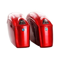 Matériel ABS personnalisé coffre de moto bagages boîte latérale étanche suspendu Tour Pack boîtes de queue de moto