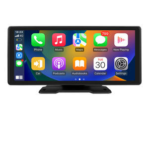 YOSOVLAMP HD 10,26 pulgadas pantalla inteligente portátil inalámbrico <span class=keywords><strong>CarPlay</strong></span>/Android Auto pantalla grande coche reproductor MP5 - Product Image 4