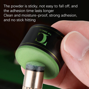 <span class=keywords><strong>Craie</strong></span> de billard ronde vert foncé TC pour snooker et billard avec performance améliorée, sans emballage - Product Image 5
