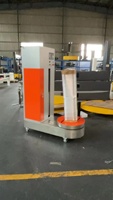 Machine d'emballage automatique de bagages à film étirable pour aéroports, idéale pour valises de voyage et la logistique aéroportuaire