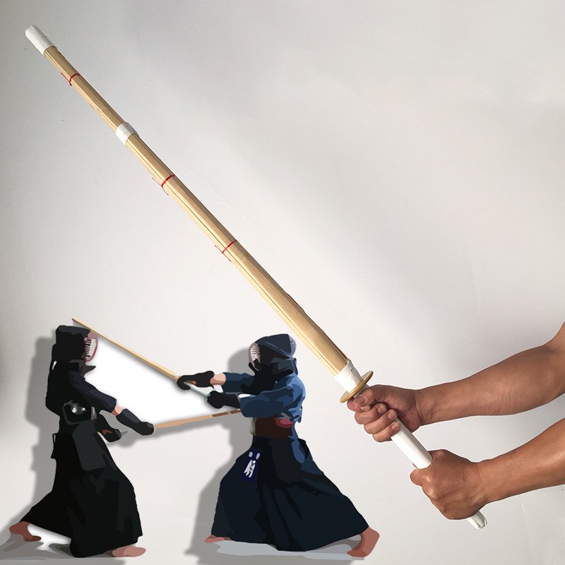 武術南大武道僕練習棒木製トレーニング剣道器材shinai竹刀用剣道