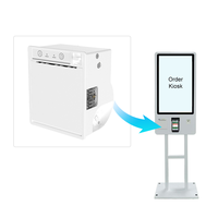 Imprimante thermique Android à micro-panneau intégré haute vitesse Cashino EP-382CK de 3 pouces avec clé