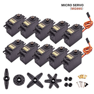 Mg995 Metalen Versnelling 180 360 Graden Hoog Koppel Miniatuur Servomotor Hoge Snelheid Servomotor Module Afstandsbediening Vliegtuig Model - Product Image 1