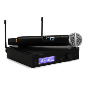 Slxd4 slxd24 không dây Microphone hệ thống tần số Trận Đấu karaoke năng động microfono inalambrico - Product Image 2