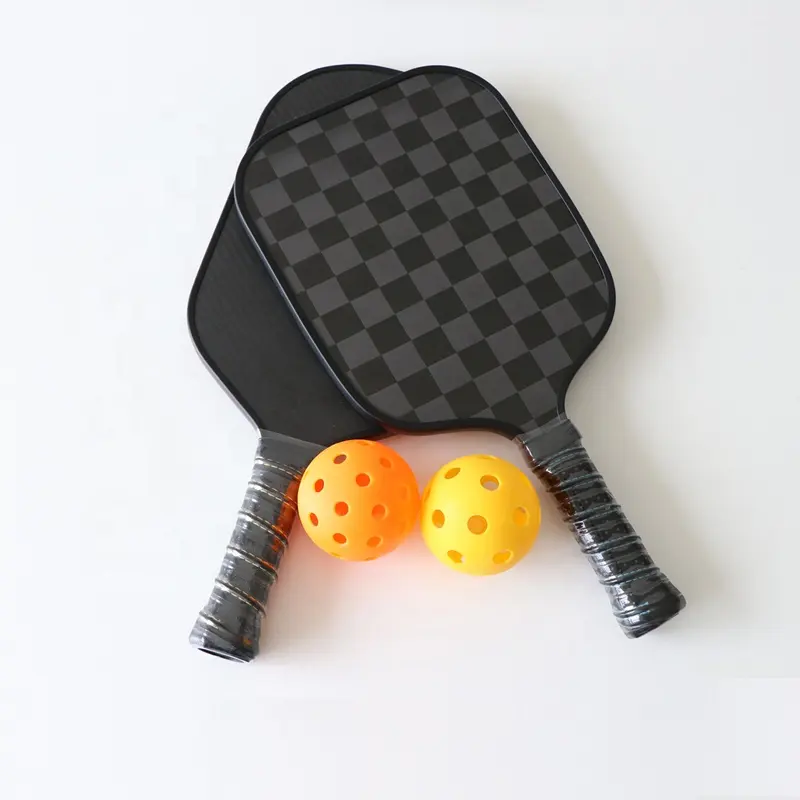 Full carbon fiber paddle 18K carbon pickleball paddle for tennis sport training