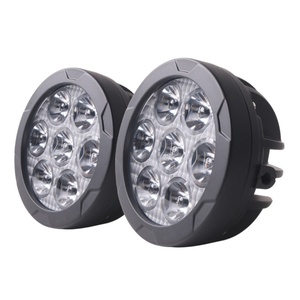ไฟสปอร์ตไลท์ LED กันน้ำ Sanvi ขนาด 4.5 นิ้ว สีขาว+เหลือง สองสี เหมาะสำหรับรถจักรยานยนต์ เบนซ์ ออดี้ รถยนต์ทั่วไป - Product Image 1