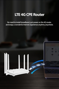 Băng TẦN KÉP AC1200Mbps 4G <span class=keywords><strong>Wifi</strong></span> <span class=keywords><strong>Router</strong></span> với 1000Mbps RJ45 cổng 6 anten Gigabit 4G CPE khe cắm Sim QoS hỗ trợ <span class=keywords><strong>WPA</strong></span> VPN <span class=keywords><strong>WEp</strong></span> WAN Lan - Product Image 3