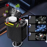 Nouveau Parfum Solide Lumière Ambiante 120W Charge Rapide 12-24V USB-C Chargeur de Voiture Quatre-en-Un