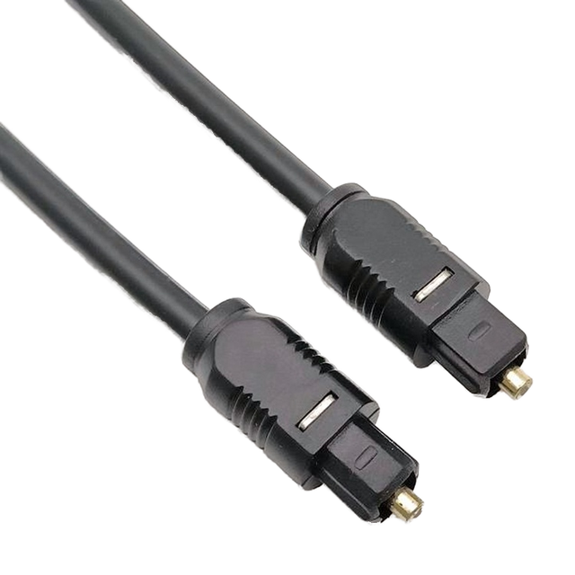 1M Digital Optical Fiber Optic Toslink Audio Cable PVC Toslink Audio Cord with DVI Connector for HDTV