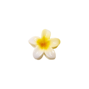 Pinza de Pelo con Flores de Dos Colores, 8 cm, Plástico, Moda, Estilo Casual para Mujer, Accesorios para el Cabello - Product Image 4