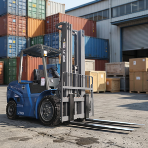Chariot élévateur électrique au lithium-ion Liftron CPD40D 4T pour les centres logistiques, la manutention de marchandises et les opérations de <span class=keywords><strong>transport</strong></span> de palettes - Product Image 1