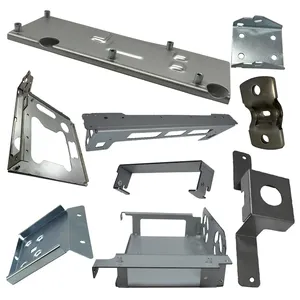 Custom Made Precision Sheet Metal Stamping Stainless Steel Galvanized Steel L Shape Mounting Bracket Parts