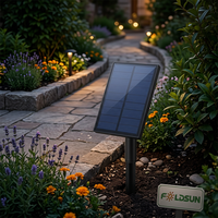 Panneau solaire époxy 5V 1.2W pour passerelle LoRaWAN, capteur d'agriculture intelligente