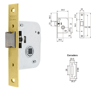 Serratura Tesa 2005-hl/40 - Product Image 2