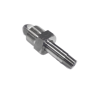 Conector de Cilindro de Latón y Acero Inoxidable Forjado de Alta Calidad para Alta Presión - Product Image 1