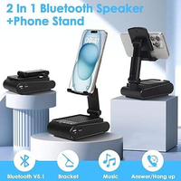 Chargeur sans fil rapide 15W avec lumière LED, batterie externe et haut-parleur - Charge rapide multifonctionnelle pour montres connectées, personnalisable