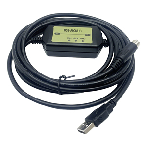 Cable de Programación PLC USB-AFC8513 para FP0/FP2/FP-X, Cable de Descarga de Alta Velocidad para PLC, Cable de Programación USB con Indicador LED - Product Image 2