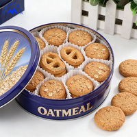 Meilleur Prix Biscuits Digestifs Saveur Avoine Qualité Alimentaire Galleta Biscoito Emballage Boîte Fortune Personnalisable Biscuits Croustillants