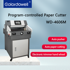 Cortador de papel con programa de 460mm, <span class=keywords><strong>m</strong></span>áquina cortadora de papel, cortador de servicio pesado - Product Image 3