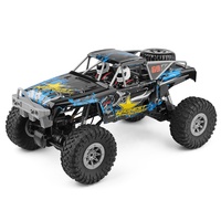 Coche de Control Remoto WLtoys 104310 1/10, Coche de Juguete Todoterreno con Tracción en las 4 Ruedas, Motor Dual, Buggy RC 2.4G