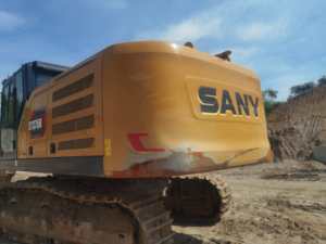 Prix bon marché d'usine Pelle diesel hydraulique originale de marque chinoise SANY 375H avec un excellent état de fonctionnement à vendre - Product Image 2