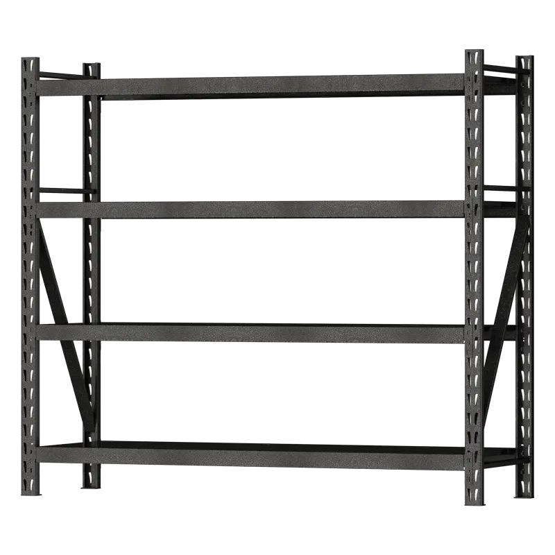 4 livelli per scaffalature pesanti in acciaio Multi-strato ripiani in acciaio ripiano in metallo regolabile per Garage