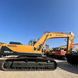 30tons a employé l'excavatrice de Hyundai 305-9t avec le moteur et la boîte de vitesse de PLC-représentation de machines de construction bonne - Product Image 5