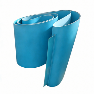 สายพานลำเลียง PU สีขาว ได้รับการรับรองจาก FDA/USDA/EU พร้อมปุ่มกันลื่น เกรดอาหาร สำหรับงานอบและแปรรูปเนื้อสัตว์ - Product Image 4