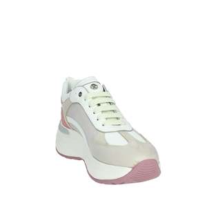 Sneakers Janet & Janet Donna J-062 en toile beige, chaussures tendance - Product Image 5