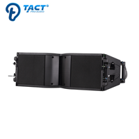 Subwoofer de 18 Pulgadas Sistema PA de 2 Vías con Altavoces Line Array Dobles de 10 Pulgadas Sonido Profesional
