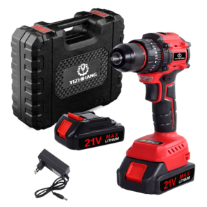 مثقاب صدم لاسلكي بدون فرش 21 فولت-قوي وخفيف الوزن للاستخدام المنزلي والاحترافي-تخفيضات كبيرة بدون لاسلكي - Product Image 2