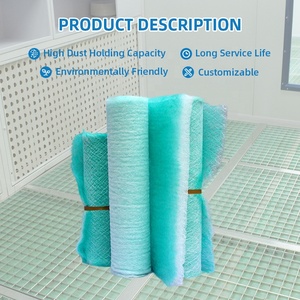 PA-60 de alta eficiencia para cabina de pintura, filtro de fibra de vidrio para cabina de pintura, fibra de vidrio - Product Image 5