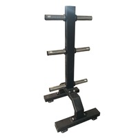 Commercial Gym Fitness Heavy-Duty Bumper Poids Plaques Titulaire Rack Système De Stockage D'arbre En Métal