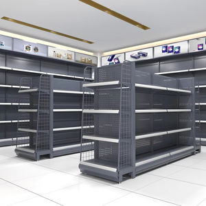 عرض الرف سعر المصنع سوبر ماركت مختلف الفاكهة رف أرفف عرض إلى مبين وجبات خفيفة الأزياء تصميم متجر rz - Product Image 1