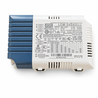 MEAN WELL LCM-25DA2 25W Driver LED à courant constant 180-277VAC DALI-2 Push DIM Sortie réglable pour éclairage intérieur