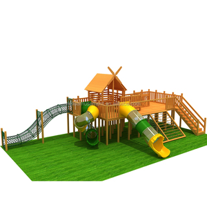 Tobogán de tubo grande <span class=keywords><strong>para</strong></span> parque al aire libre, juguetes grandes de <span class=keywords><strong>madera</strong></span> <span class=keywords><strong>para</strong></span> parque infantil - Product Image 3