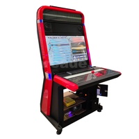 Machine d'arcade de combat à monnayeur 2 joueurs 18 bits avec écran 1080p de 32 pouces, commandes Sanwa et jeux multiples