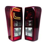 Nouveau design, haute performance, couleur fumée, 6000K, 5000 lumens, feu arrière LED pour Isuzu D-MAX 2020 et plus, accessoire de voiture 4 portes