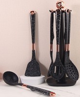 Ustensiles de cuisine en silicone antiadhésifs durables, spatule, cuillère, batterie de cuisine pour la cuisine