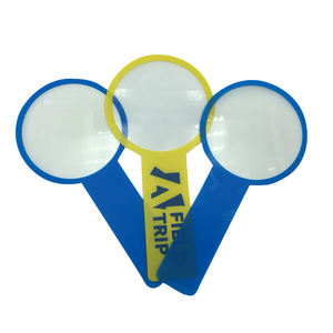 مكبر كتاب صديق للبيئة مقاس 140×70 ملم، مكبر بلاستيكي شفاف من مادة PVC بتكبير 3 أضعاف، أداة قراءة بصرية للترويج - Product Image 5