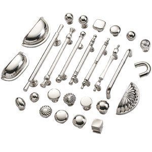 Lideshi Titanium <b>Silver</b> <b>Drawer</b> Handle Bar Shape Durable Furniture <b>Knobs</b> Wardrobe Door Pulls - Product Image 3